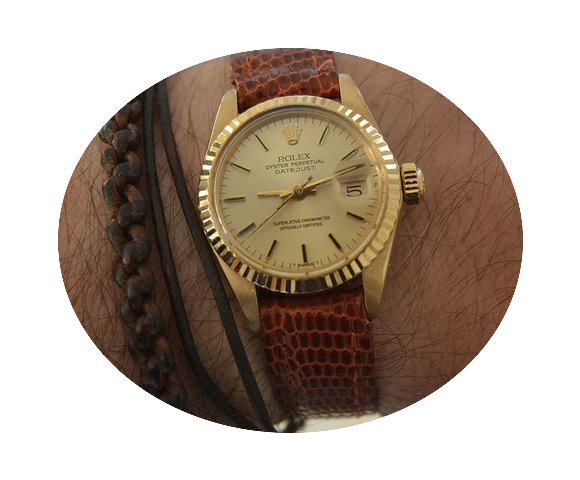Rolex DATEJUST 6917 VINTAGE GOLD 18K WAT...