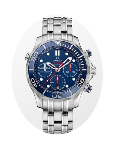 Omega Seamaster Diver 300 M Co-Axial Chr...