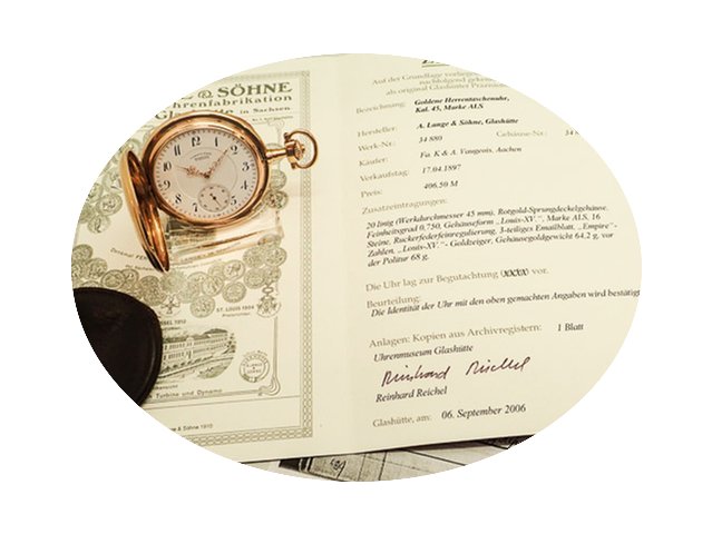A. Lange & Söhne 18K Gold Savonette...