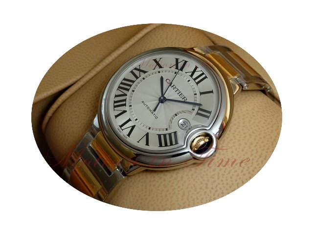 Cartier BALLON BLUE MEN'S 18KT YELLOW GO...