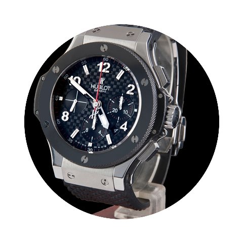 Hublot big bang steel black ceramic...