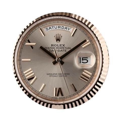 Rolex Day-Date 40 Chocolate/ Roman Rose ...
