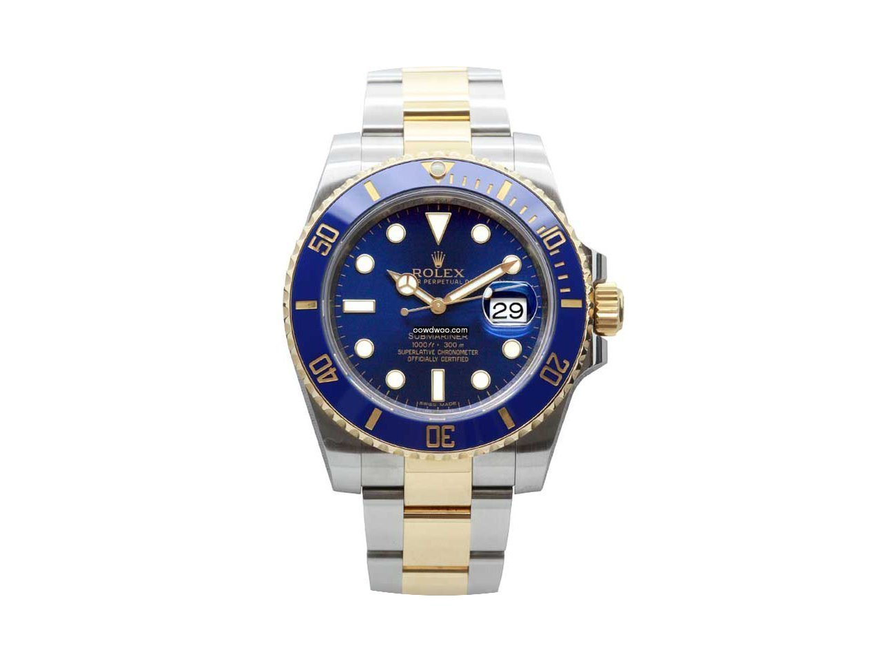 Rolex Submariner or/acier : à partir de...