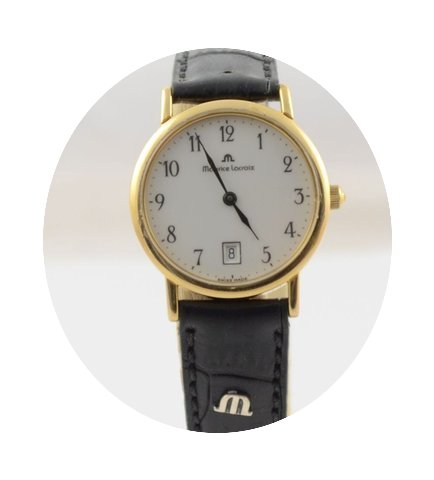 Maurice Lacroix Damen Uhr Vergoldet 30mm...