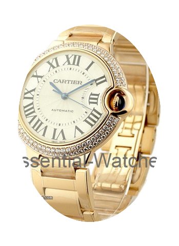 Cartier Ballon Bleu w/ Diamond Case Mid ...