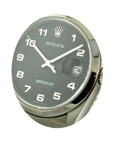 Rolex Datejust 36mm Black Arabic Dial Re...