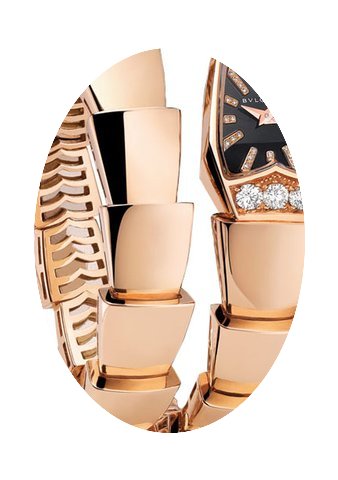 Bulgari Serpenti Jewelery Scaglie 26mm L...