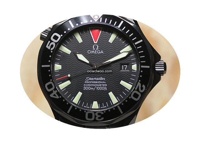Omega Seamaster DLC / PVD Black custom...