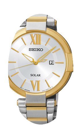 Seiko Solar SUT154P1 Damenarmbanduhr Kla...