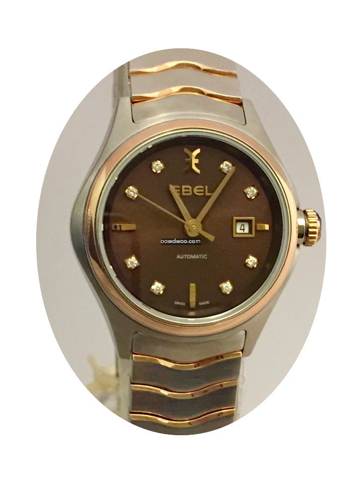 Ebel Wave Lady Automatic Steel/Gold New ...