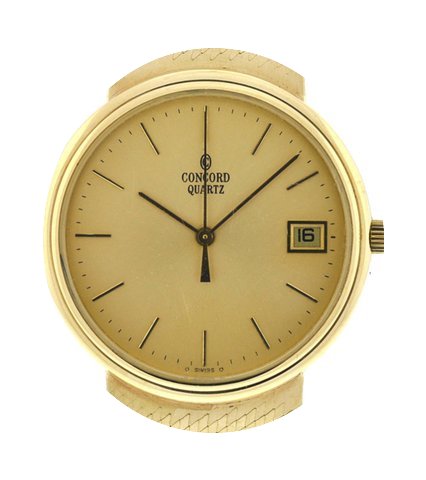 Concord Watch 18k Yellow Gold Quartz...