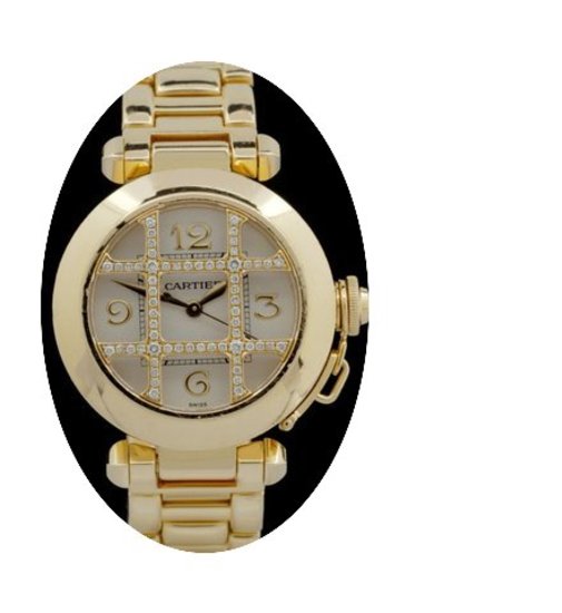 Cartier Pasha 18.K.Gelbgold 32mm -Automa...