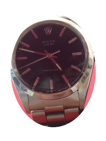 Rolex precision...
