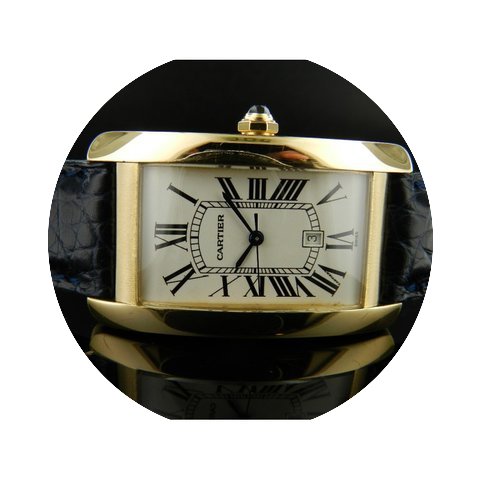 Cartier Tank Americain Oro Giallo...