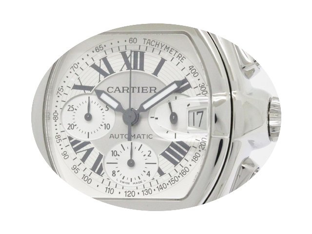 Cartier Roadster Chronograph Steel Autom...