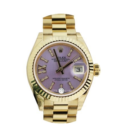 Rolex 279178 Lady Datejust 28 Lilac Dial...