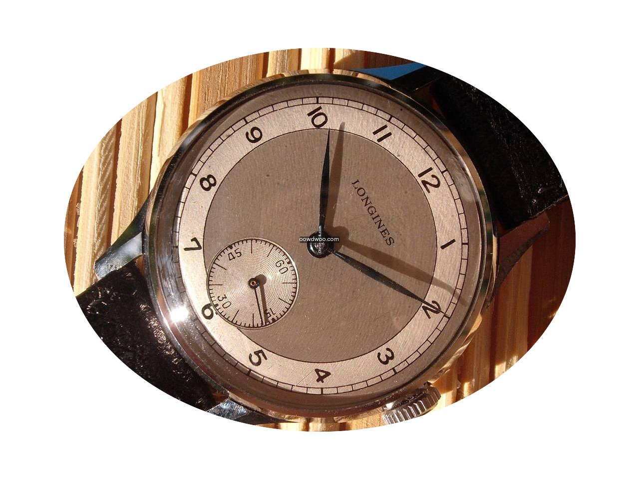 Longines two-tone dial vintage gents wat...