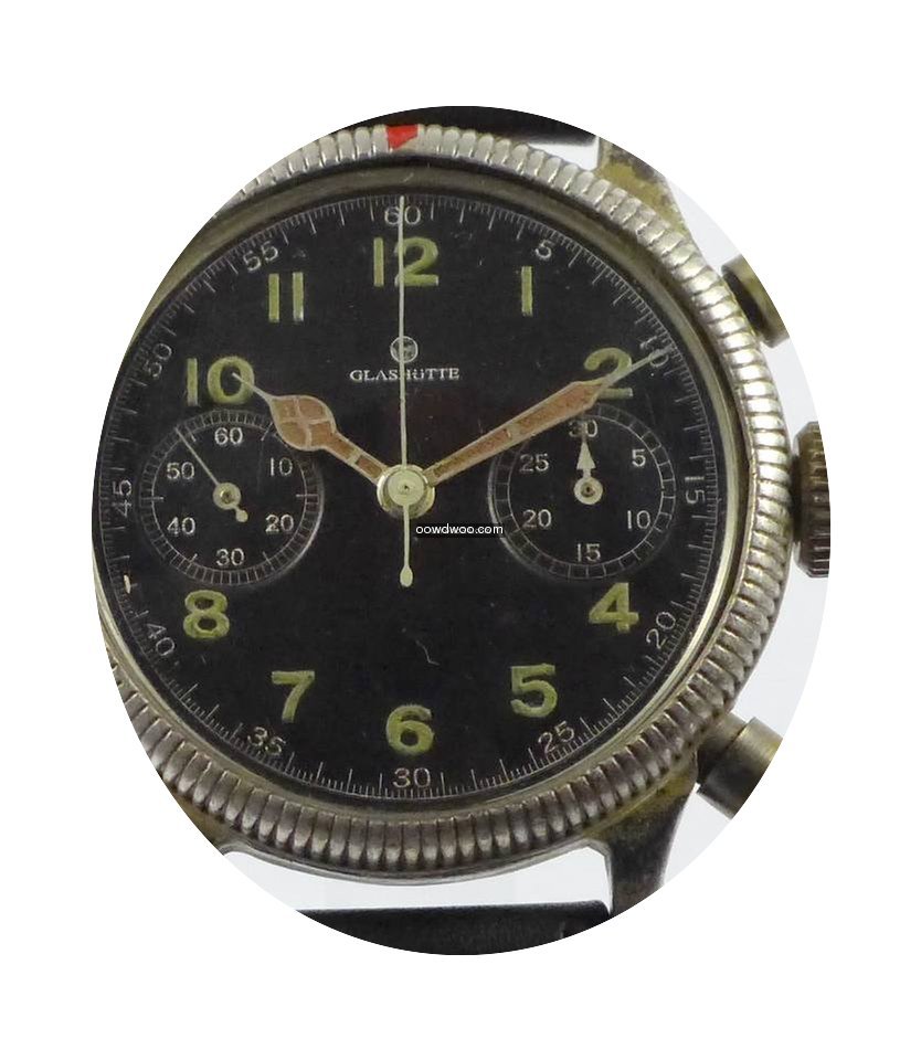 Tutima GLASHÜTTE FLIEGERCHRONOGRAPH - W...