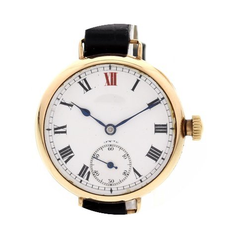 Zenith Ladies Vintage Zenith 9k Yellow G...