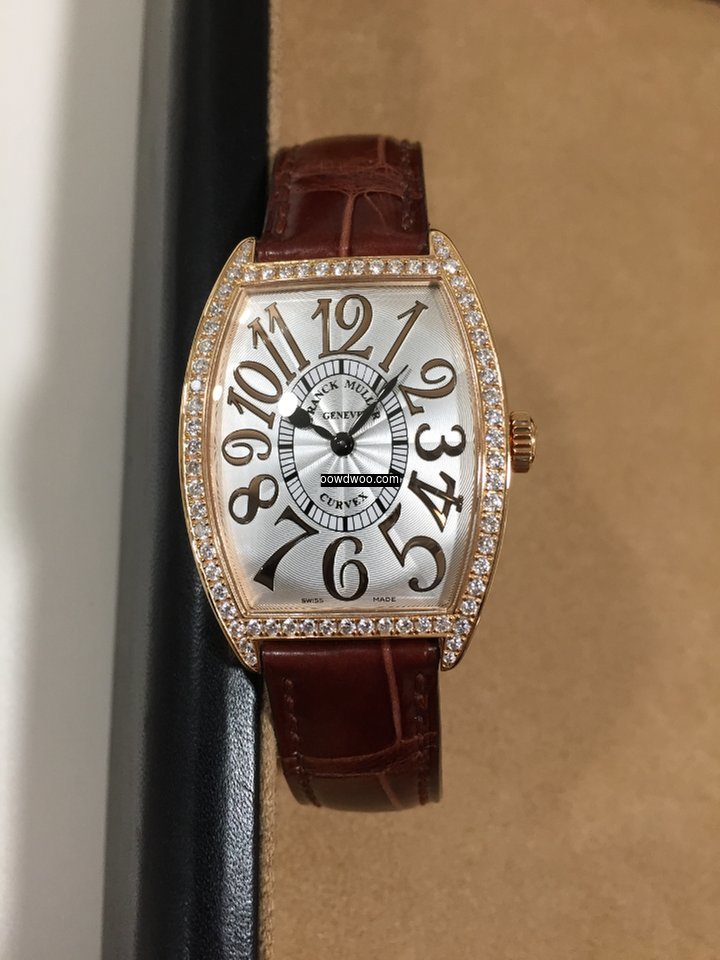 Franck Muller 2852 Cintree Curvex with D...