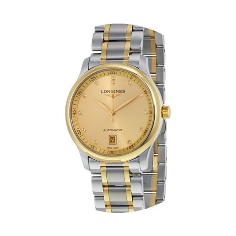 Longines Masters Champagne Dial Stainles...