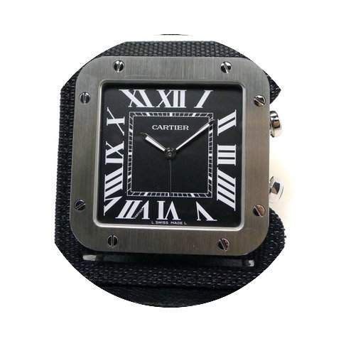 Cartier Table Clock Santos Serial...
