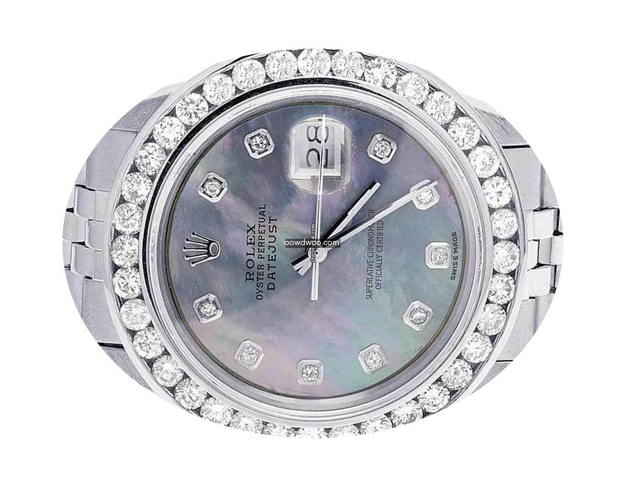 Rolex Mens Rolex Datejust 36MM Quickset ...