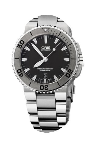 Oris Aquis Date, Grey Dial, Steel Bracel...