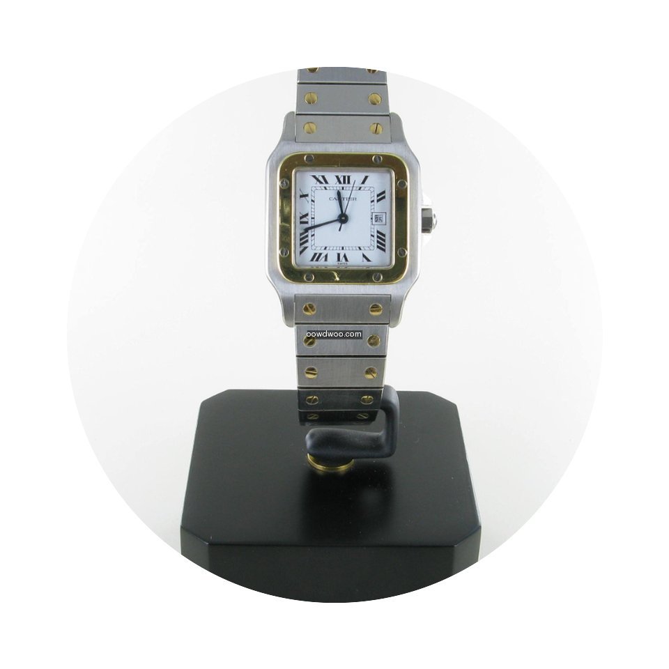 Cartier Santos Stahl/Gold...