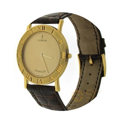 Corum Romulus Quartz 18kt Gold...