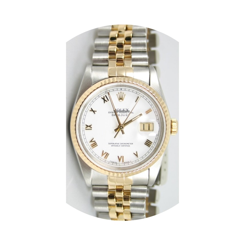 Rolex Datejust 68273 Midisze Steel and 1...