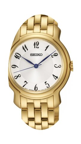 Seiko Lady SRZ392P1 Elegante Damenuhr Se...