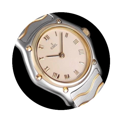 Ebel Wave Ladies Watch - Stainless Steel...