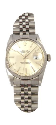 Rolex Datejust Steel with Silver Dial, R...