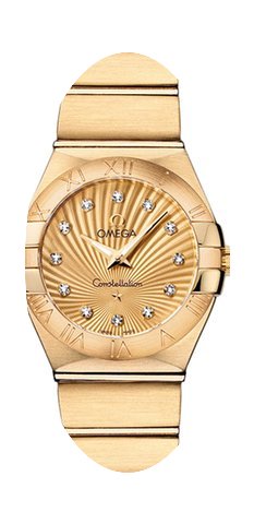 Omega Constellation Brushed 24mm Ladies ...