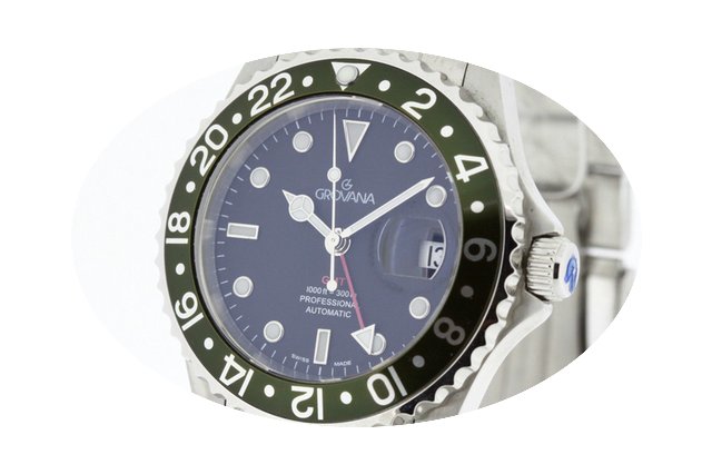 Grovana Swiss Automatic GMT Diver Watch ...