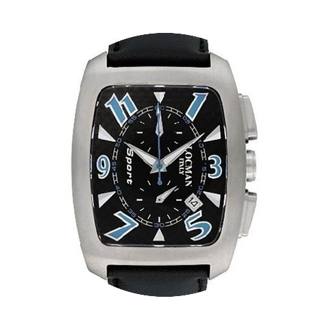Locman Titanio Tonneau Chronograph Black...