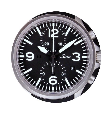 Sinn 756 Duochronograph Saphirglas Inzah...