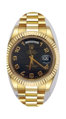 Rolex Oyster Perpetual Day-Date II 18K Y...