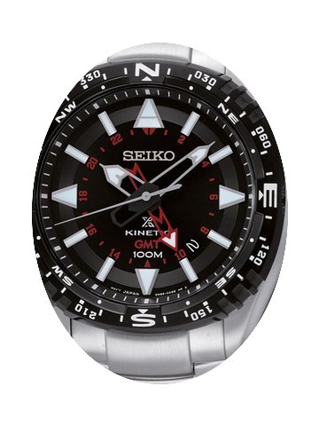 Seiko SUN049P1 Prospex Kinetic GMT 46mm ...