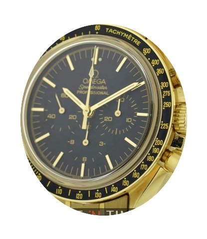 Omega Speedmaster Moon Watch 18k Yellow ...