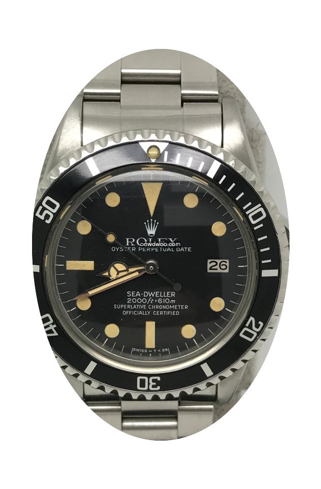 Rolex 1665 Great White Sea Dweller Great...