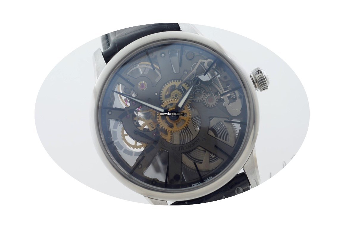 Maurice Lacroix Masterpiece Skeleton...