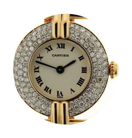Cartier IN YELLOW GOLD WITH DIAMONDS...