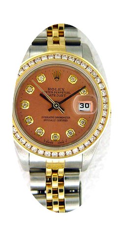 Rolex Ladies Datejust 18k & stainles...