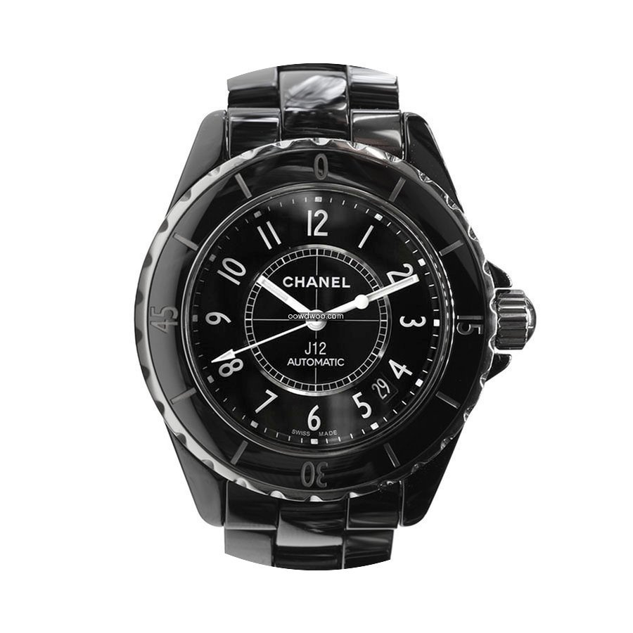 Chanel J12 Black Ceramic Automatic H0685...