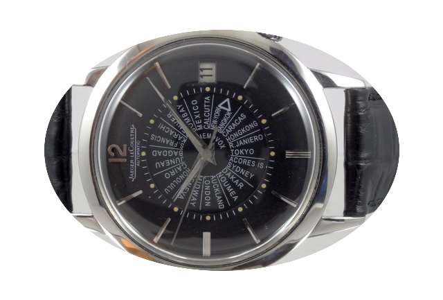 Jaeger-LeCoultre Memovox cadran noir Wor...