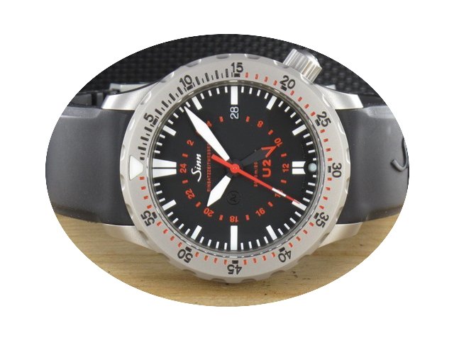 Sinn U2 EZM5 Taucheruhr Ref. 1020.010 au...