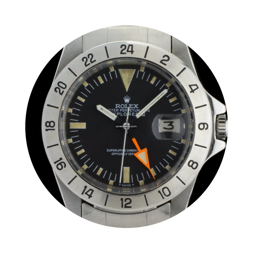 Rolex Explorer II “Freccione straight ...