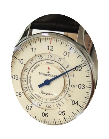 Meistersinger Pangaea Day Date Einzeiger...